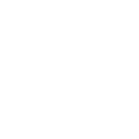 White outline of a kangaroo on a black background.
