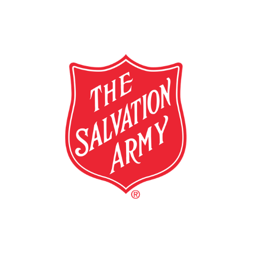 The Salvation Army logo featuring a red shield with white text.