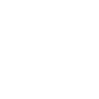 Icon of a hospital building with a cross symbol on the top center