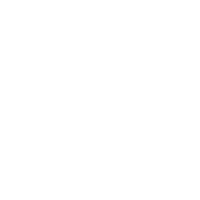 Line drawing of a mouse on a black background