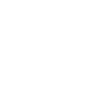 Drawing of a school building with a flag on top and a clock on the front