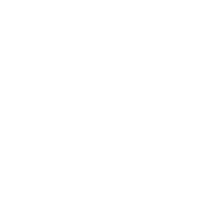 White outline of a reindeer on a black background.