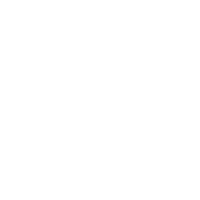 White silhouette of a spider on a black background.