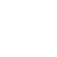 Outline of a sitting cat with a long, curved tail against a black background
