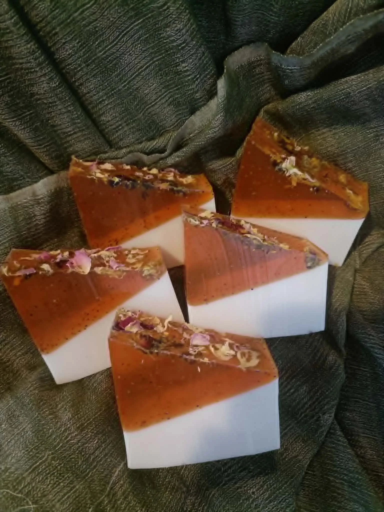 Shea butter and Argan Oil soap - Rose Garden