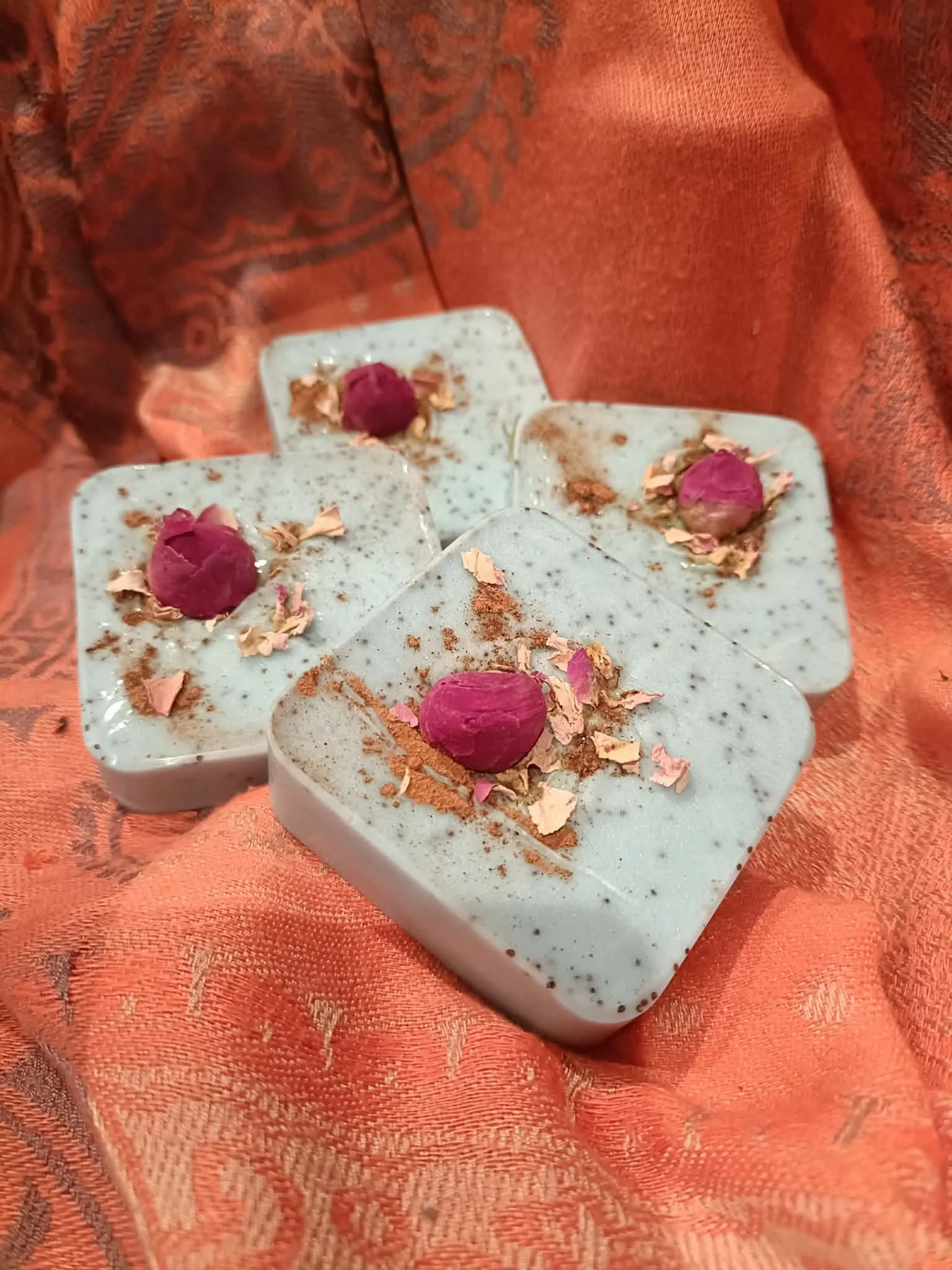 Goats Milk soap - Cyan blossom
