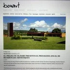 El Projecte Olivart Presenta El Programa Anual De Residencies Artistiques-by Bonart Revista, Spain. 9th February, 2016