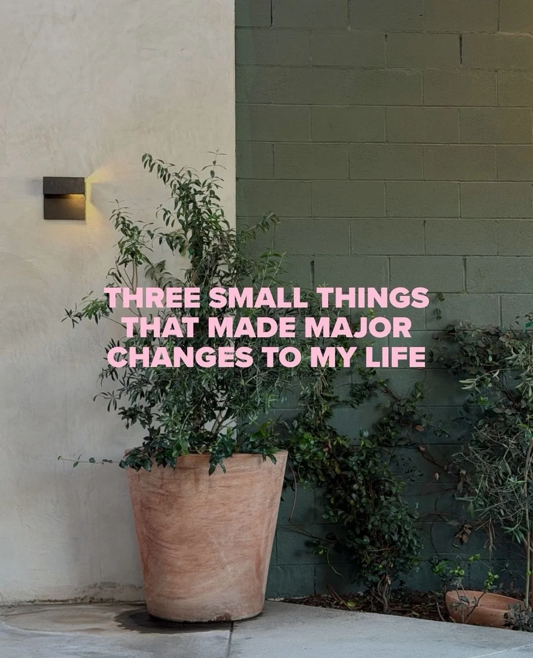 the song is spot on for number three 👀 plus the two other things that have truly made an impact on my life and my chronic pain

p.s. if you&rsquo;re ready to try out mirror work I share affirmations weekly in the IG besties broadcast channel that yo