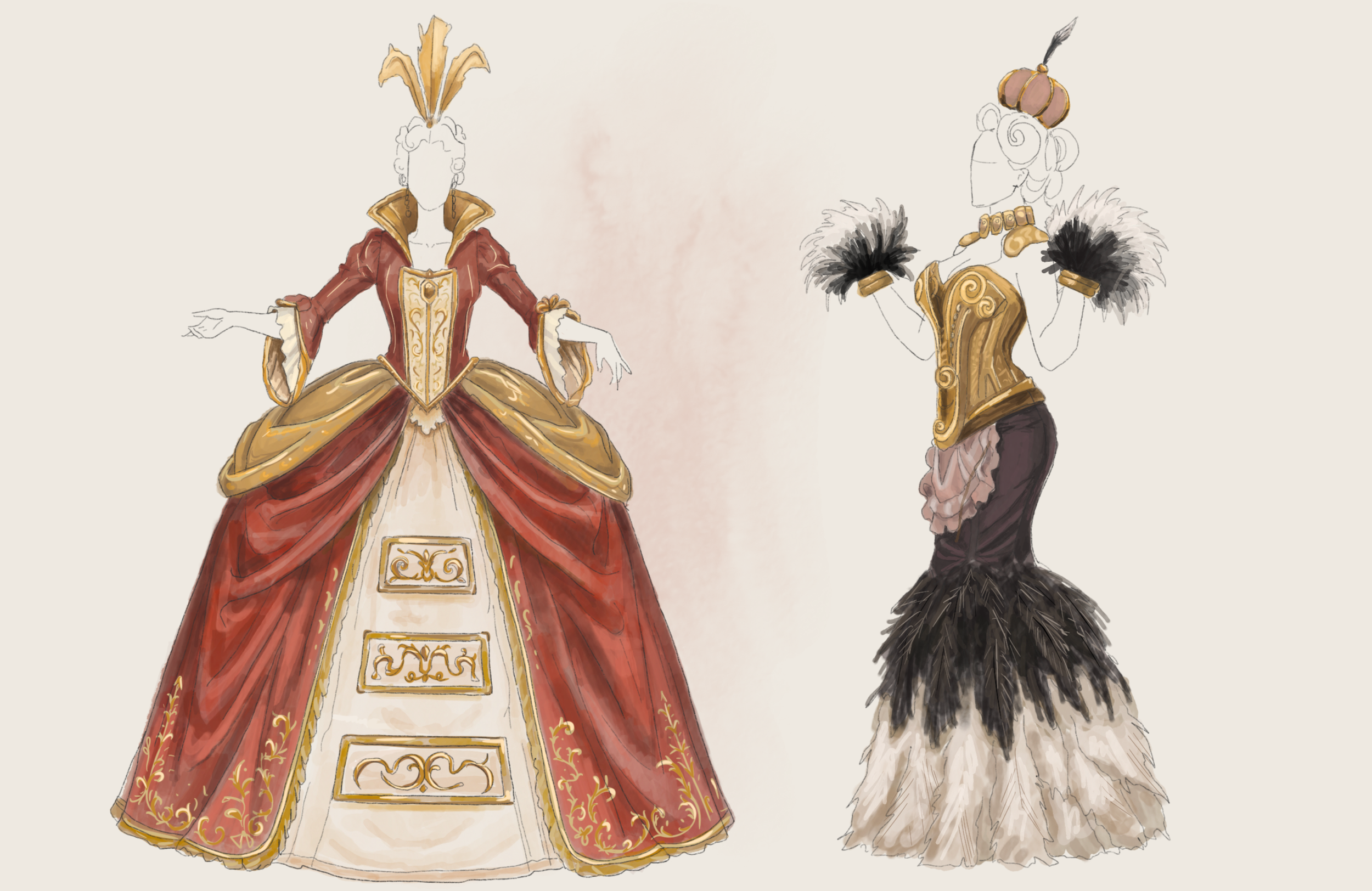 Plumette et Madame