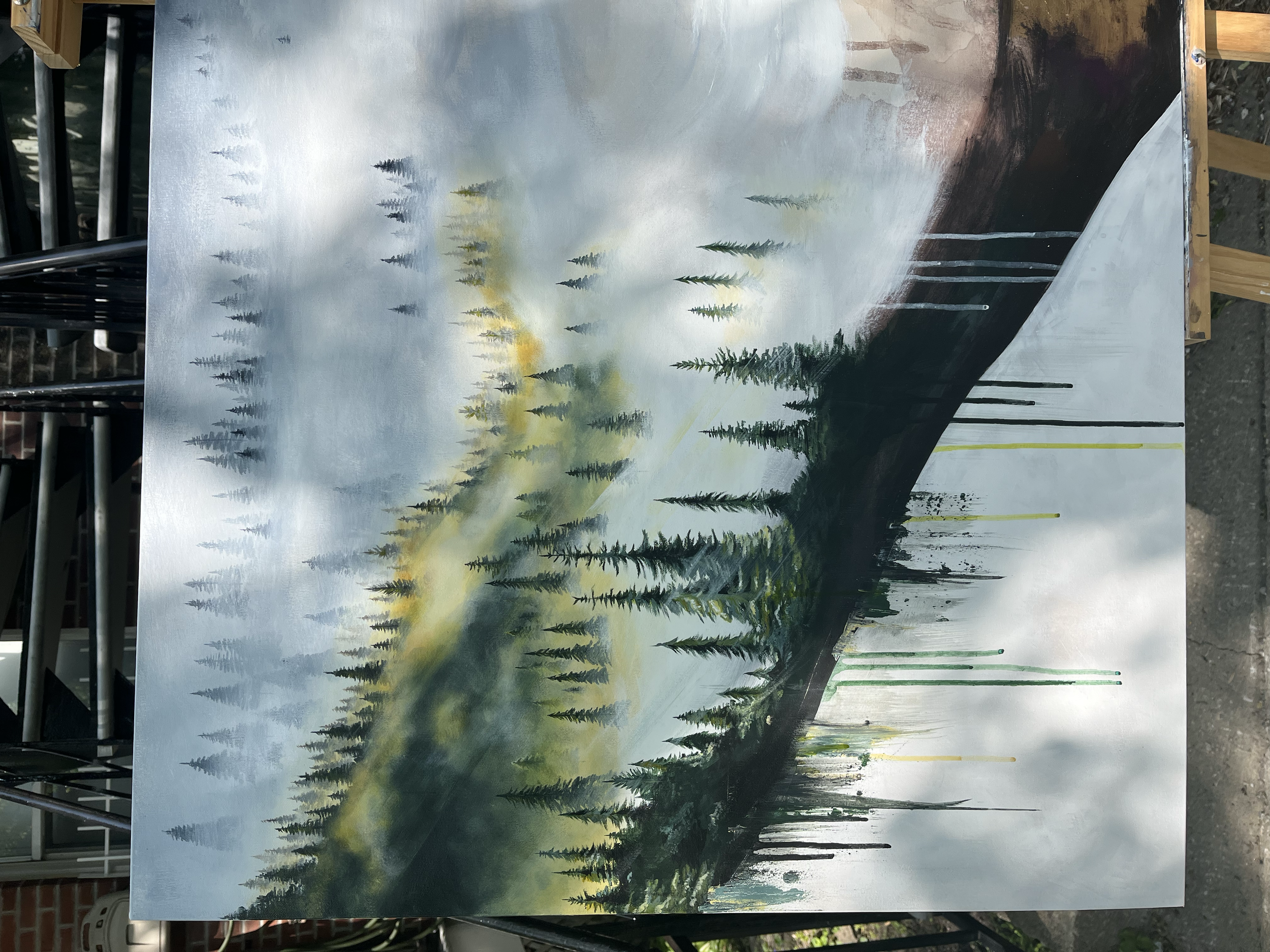 Acrylique sur toile