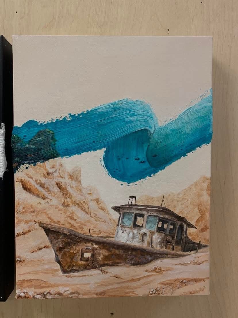 Acrylique sur toile