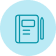 Icon of a document or a paper with lines of text.