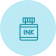 Icon of a newspaper with a magnifying glass