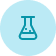 Beaker with liquid in a laboratory setting