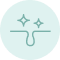 A star with a cloud and star pattern background.