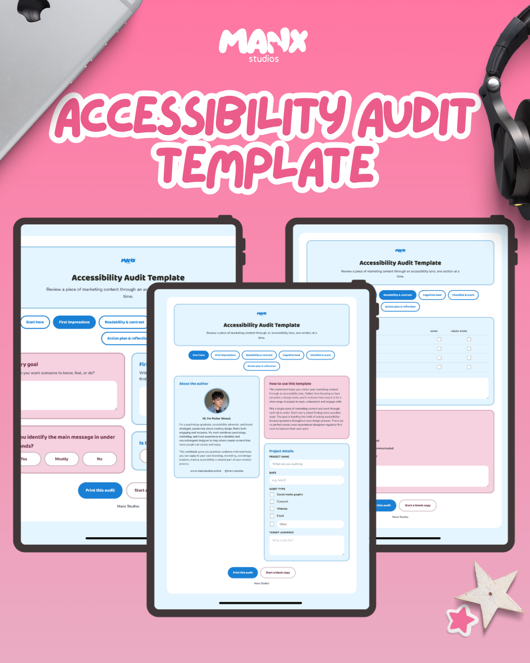 Accessibility Audit Template
