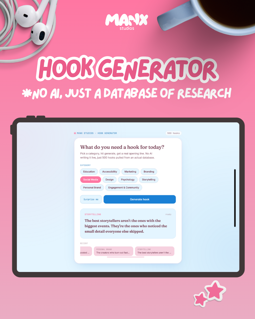 Hook Generator