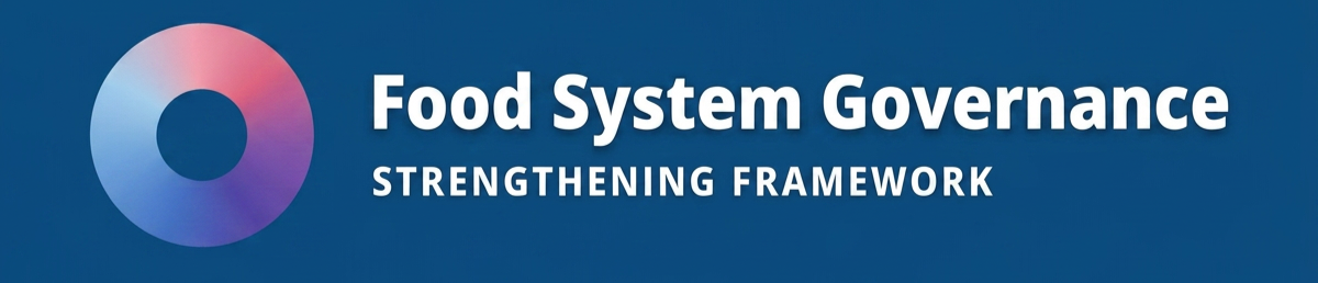 Food System Governance Strengthening Framework logo