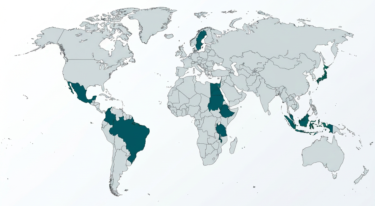 World map of whole-of-government and whole-of-food system governance institutions across countries v2