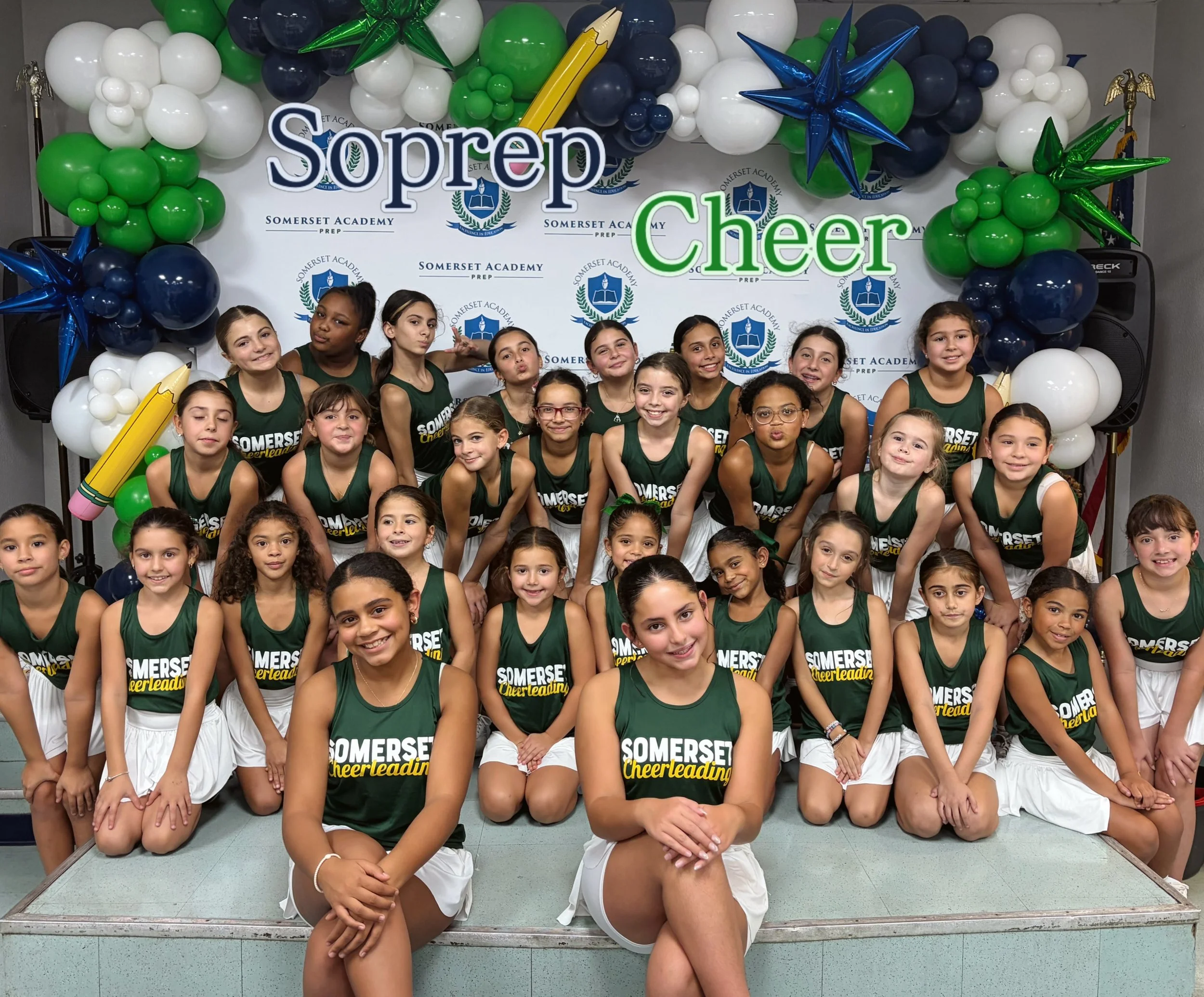 Our Soprep Cheerleading Team 26-27 📣💚 

We can&rsquo;t wait for a great season! Let&rsquo;s go girls 💚🤩