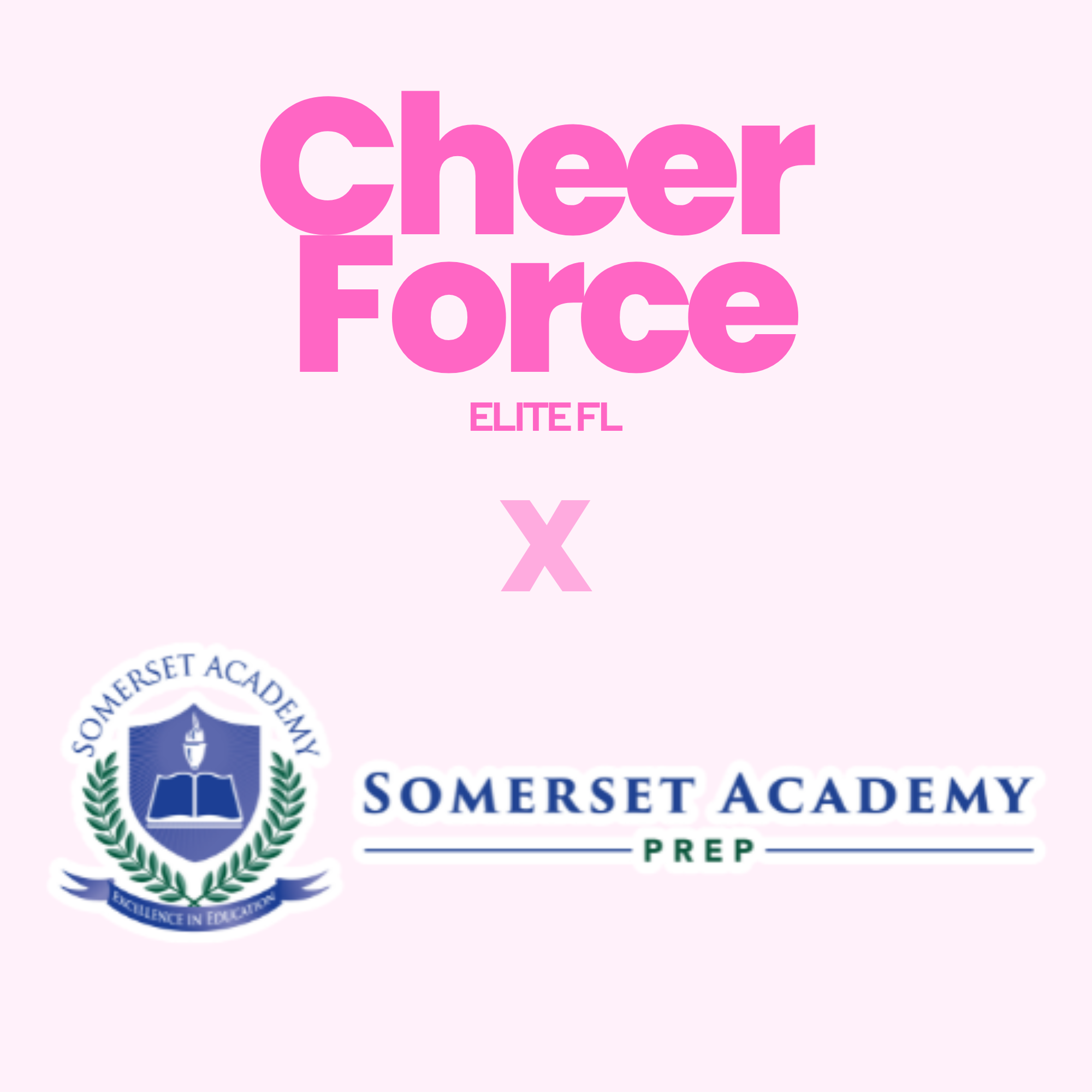 Cheer Club x Somerset Academy Prep Monthly Tuition