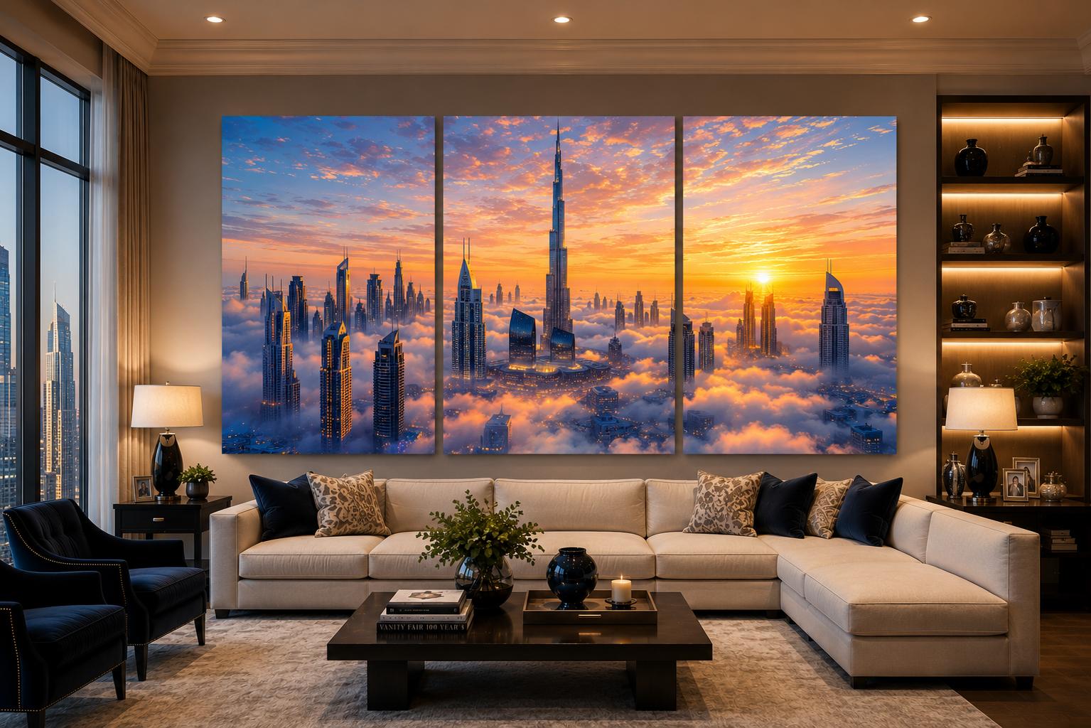 Dubai Above the Clouds