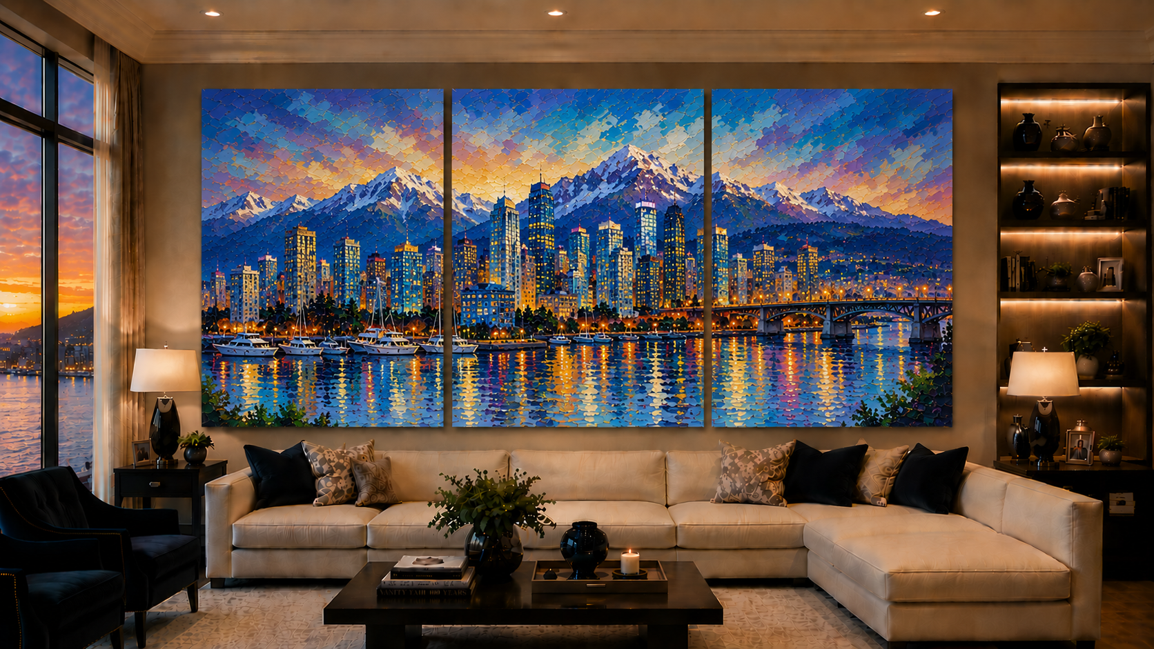 Vancouver Mountain Skyline
