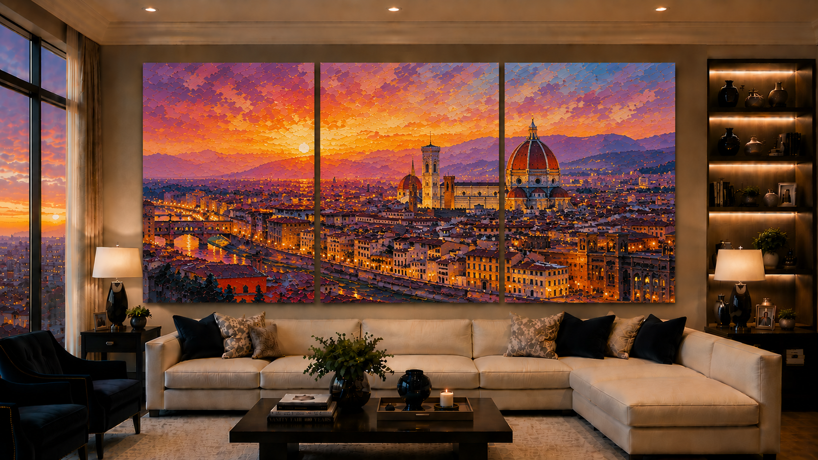 Florence at Sunset