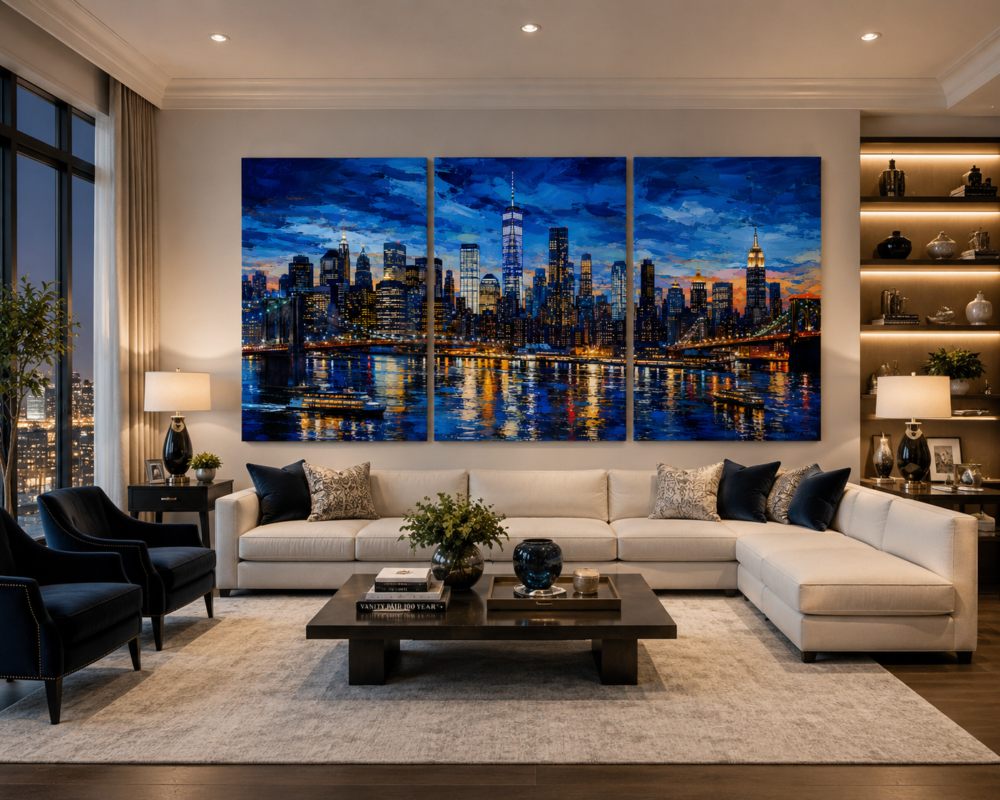 Manhattan at Blue Hour