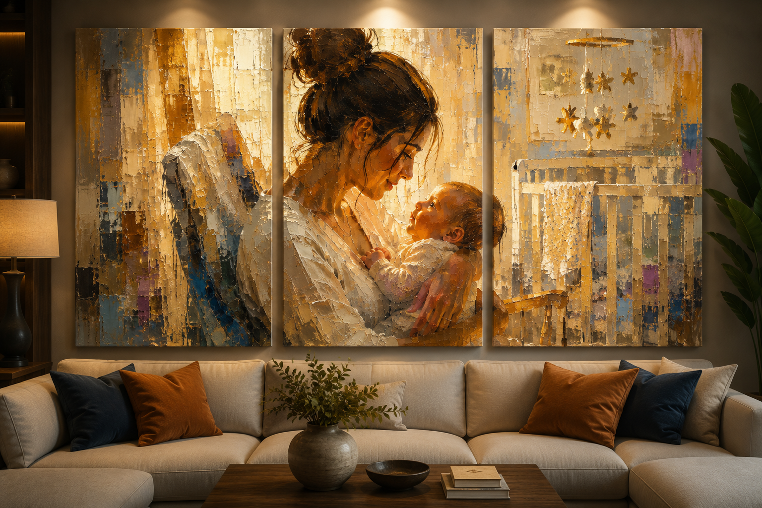 A Mother's First Gaze