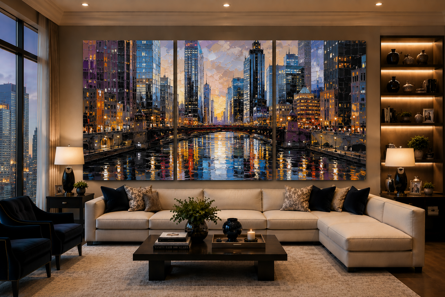 Chicago River Reflection
