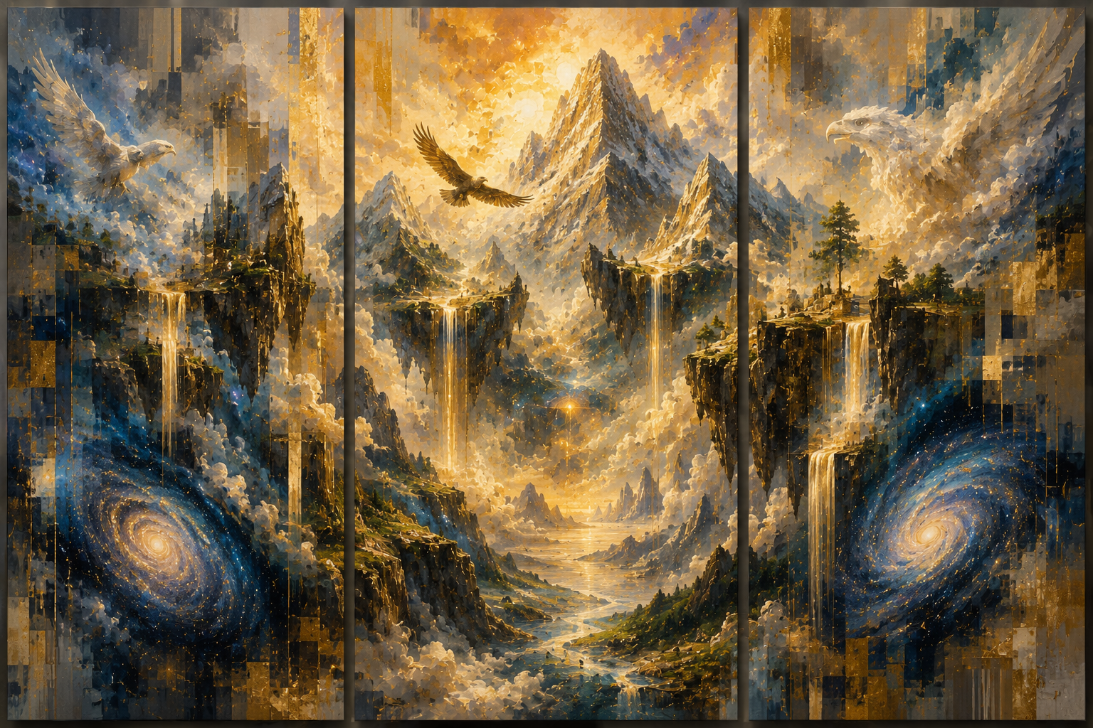 The Mountain That Floated on Light