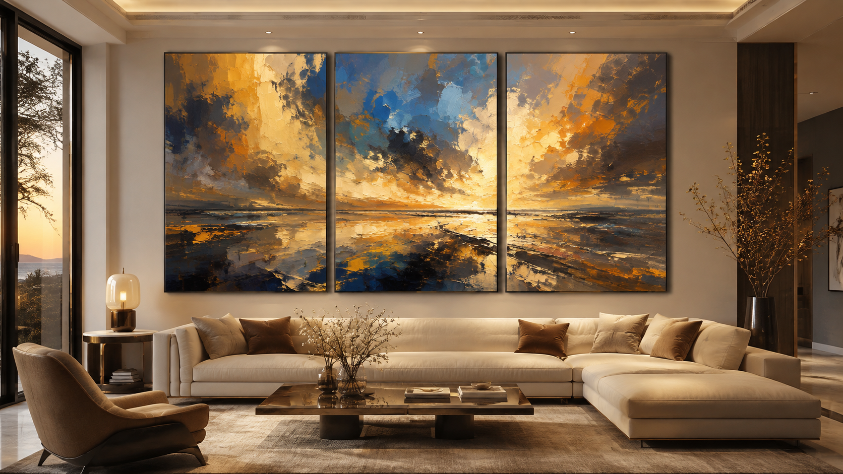 Where the Sky Meets Gold