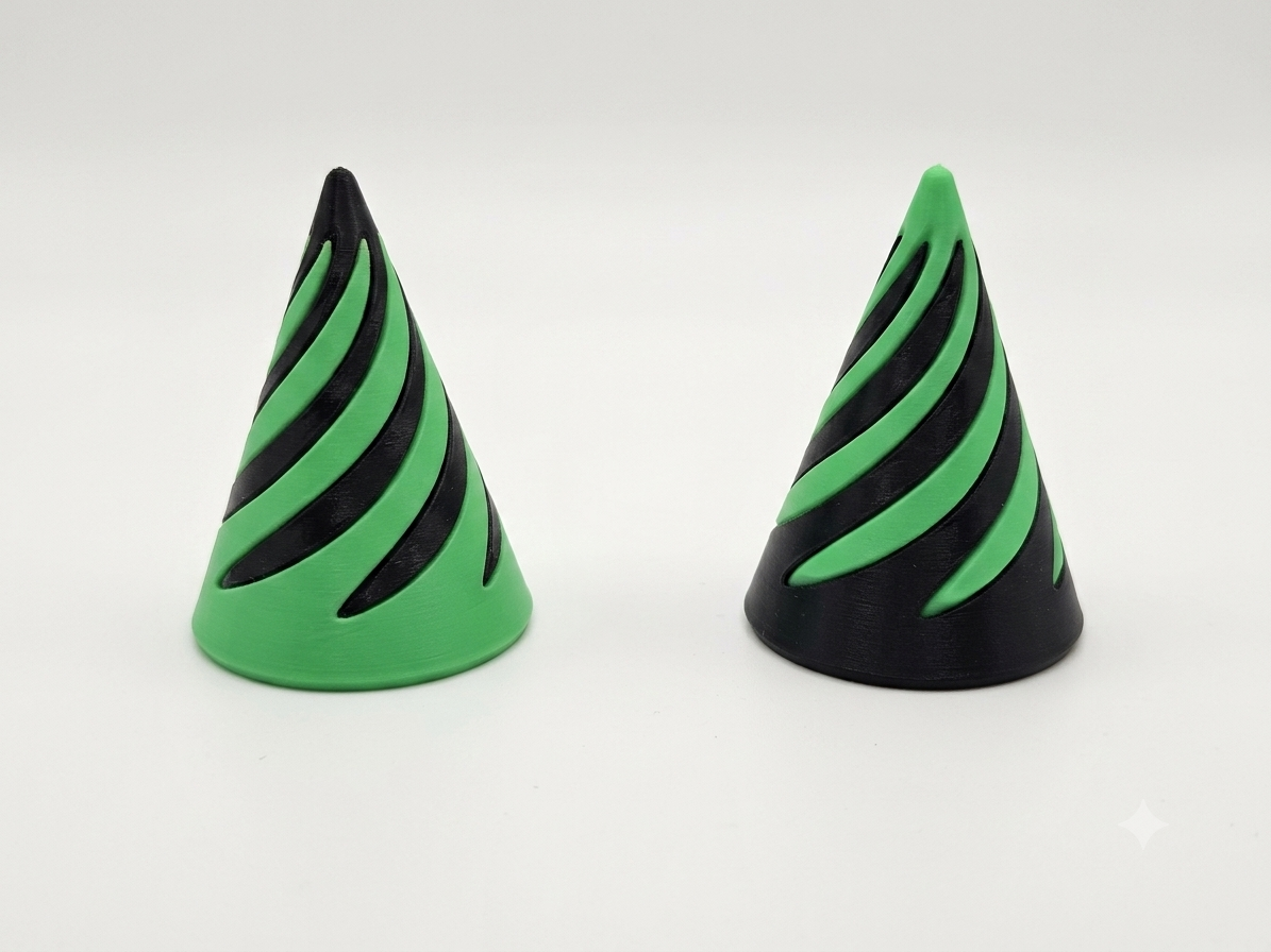 spiral cone passthrough fidget