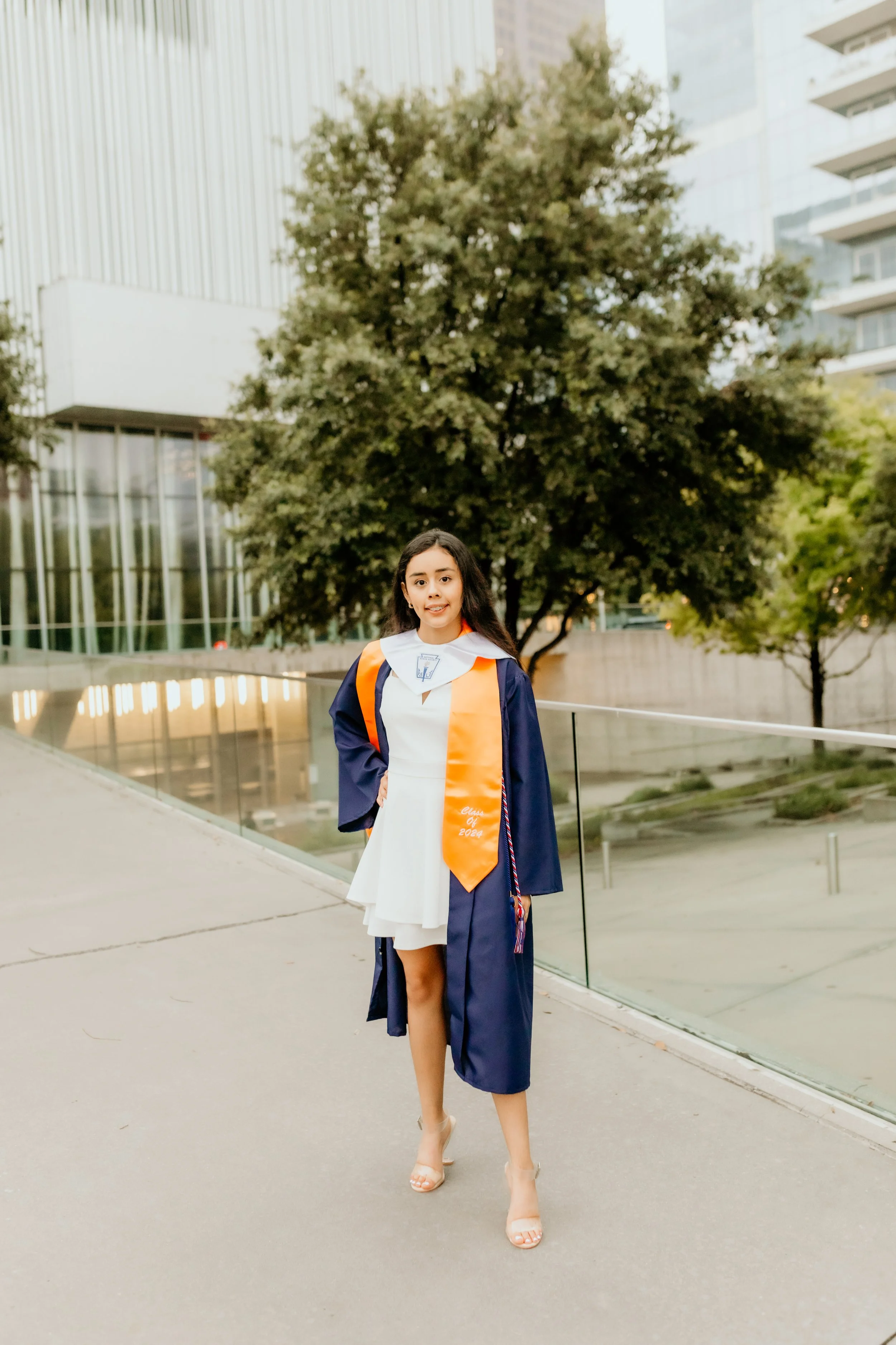 Proud graduate Maria