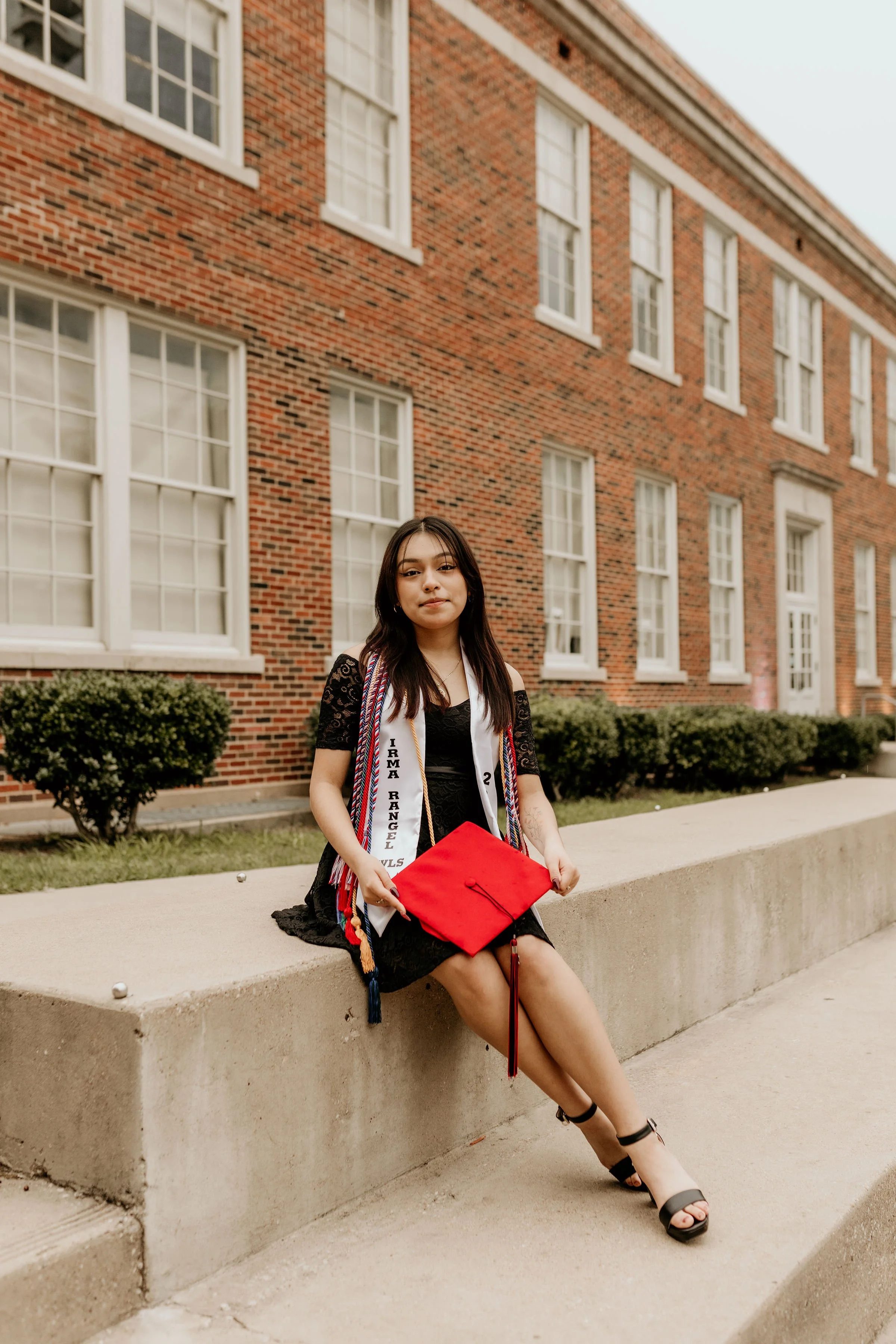 Proud graduate Sarahi