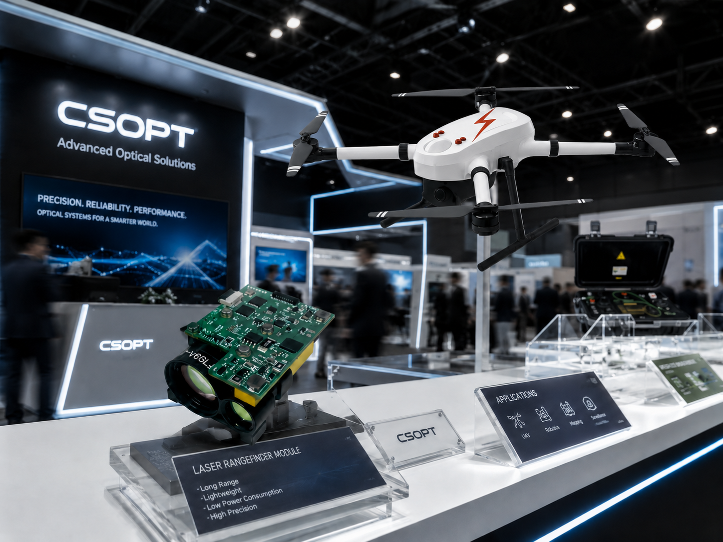 3–20 km laser rangefinder module series by CSOPT