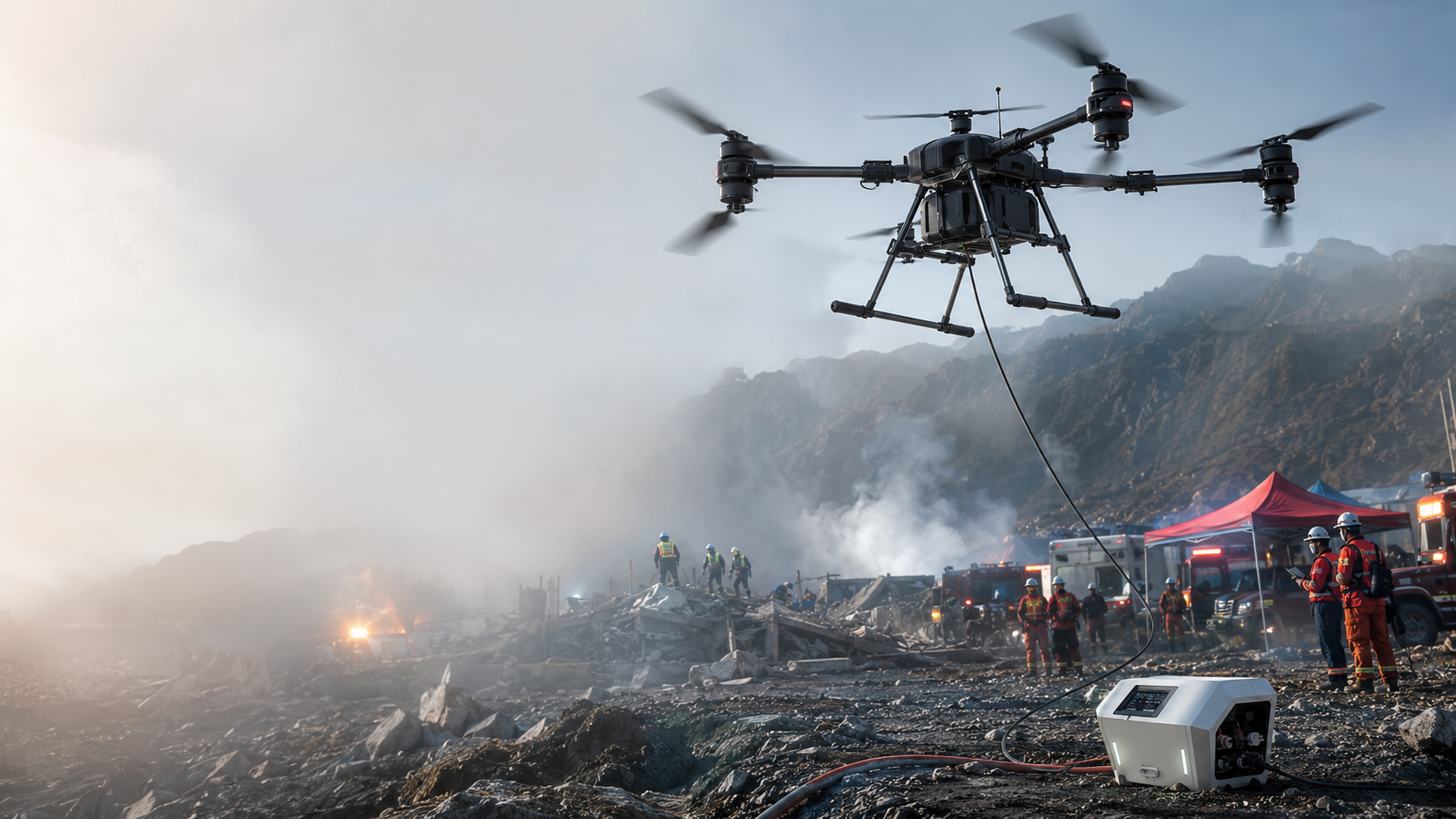 Tethered UAV for Long-Endurance Aerial Monitoring