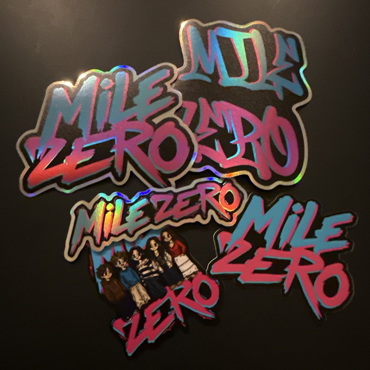 Mile Zero Sticker Pack