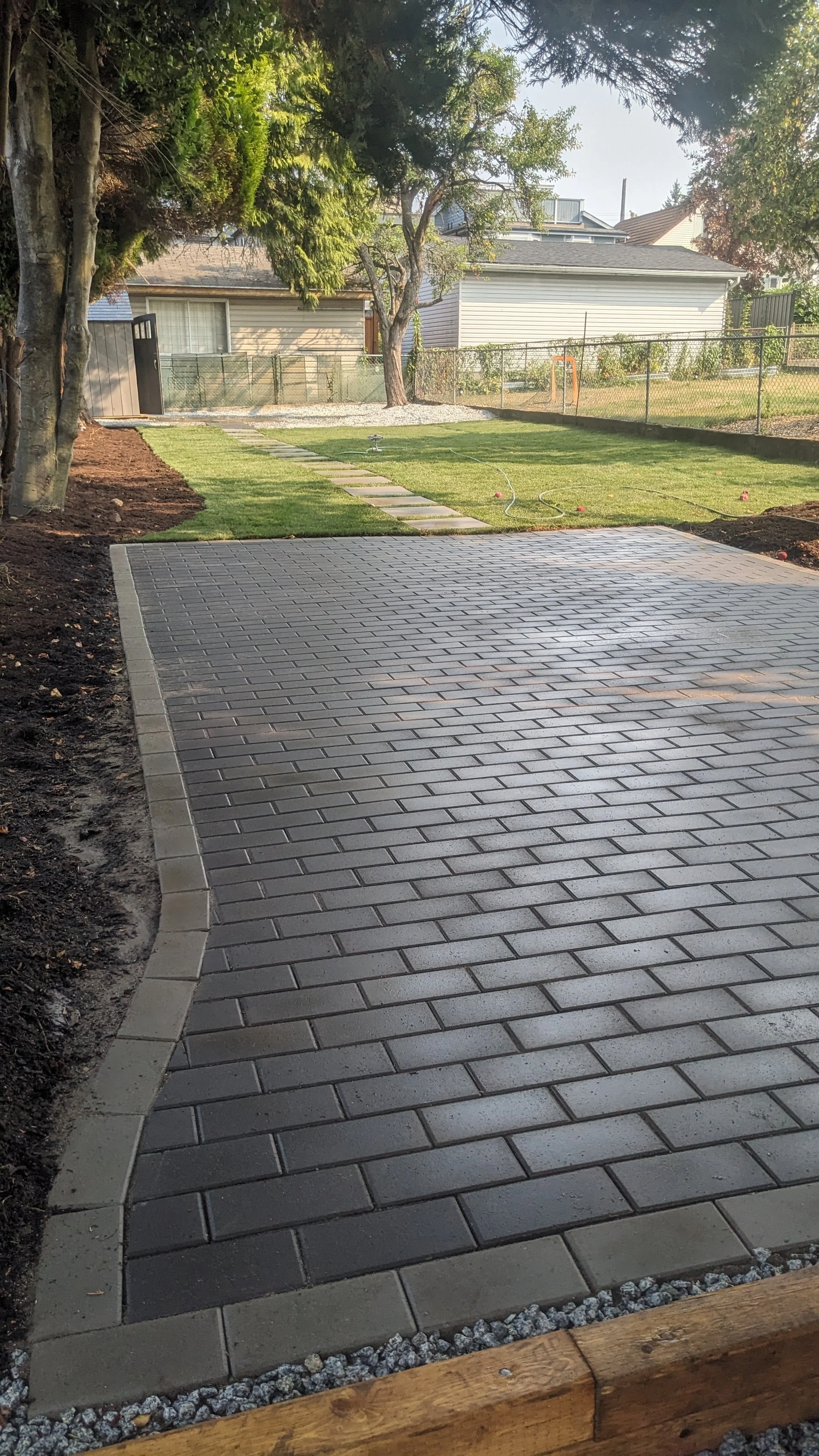 Newstone Classic Standard Series paver patio - Vancouver