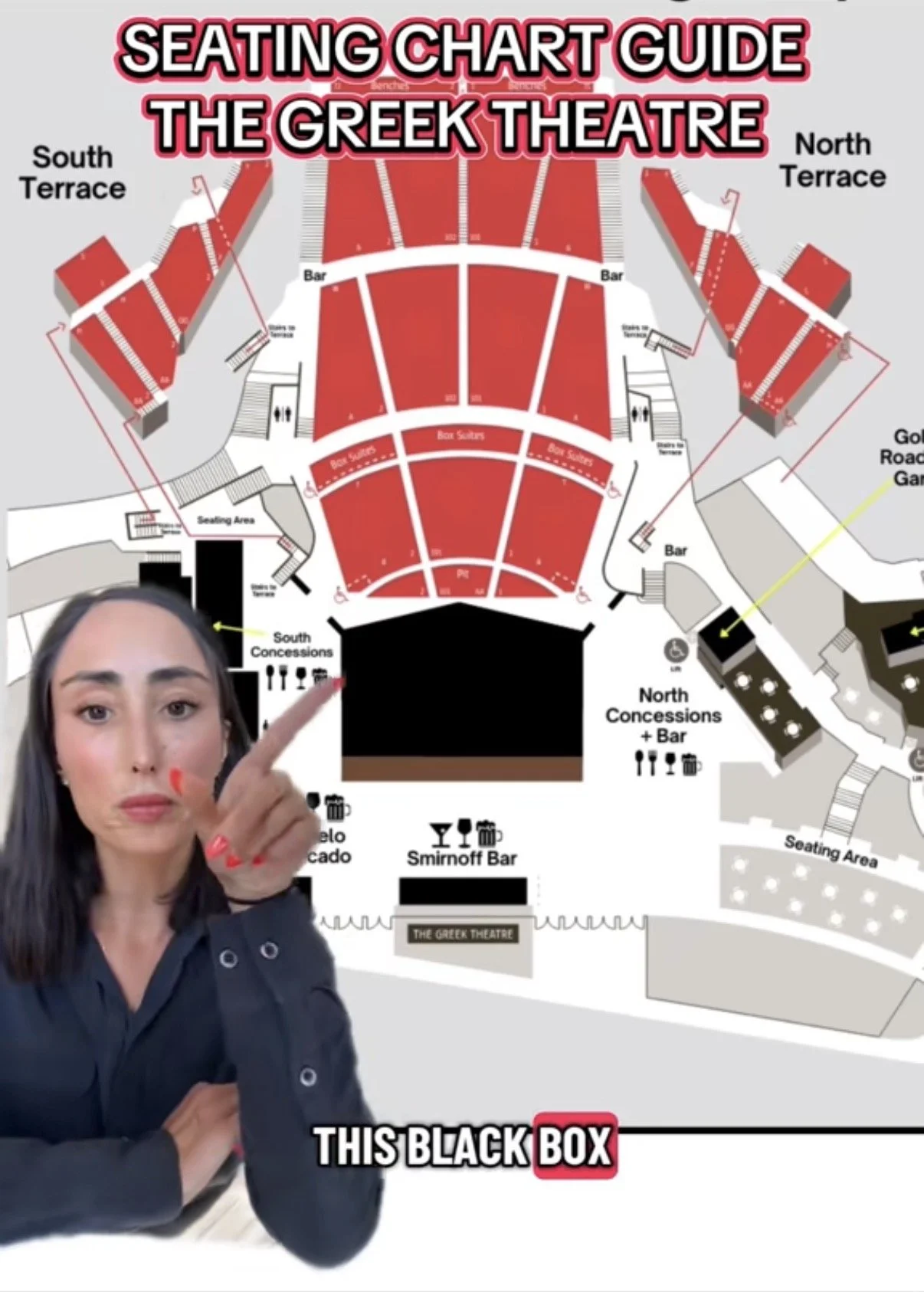 The Greek Theatre Seating Chart