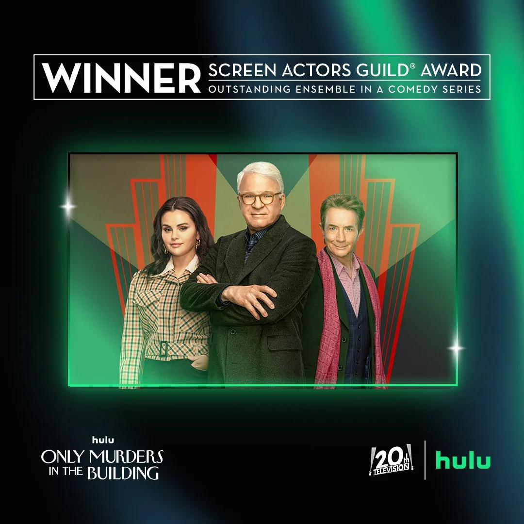 Breakout social media ads and posts for Disney Entertainment Television Screen Actor Guild Award nominations
