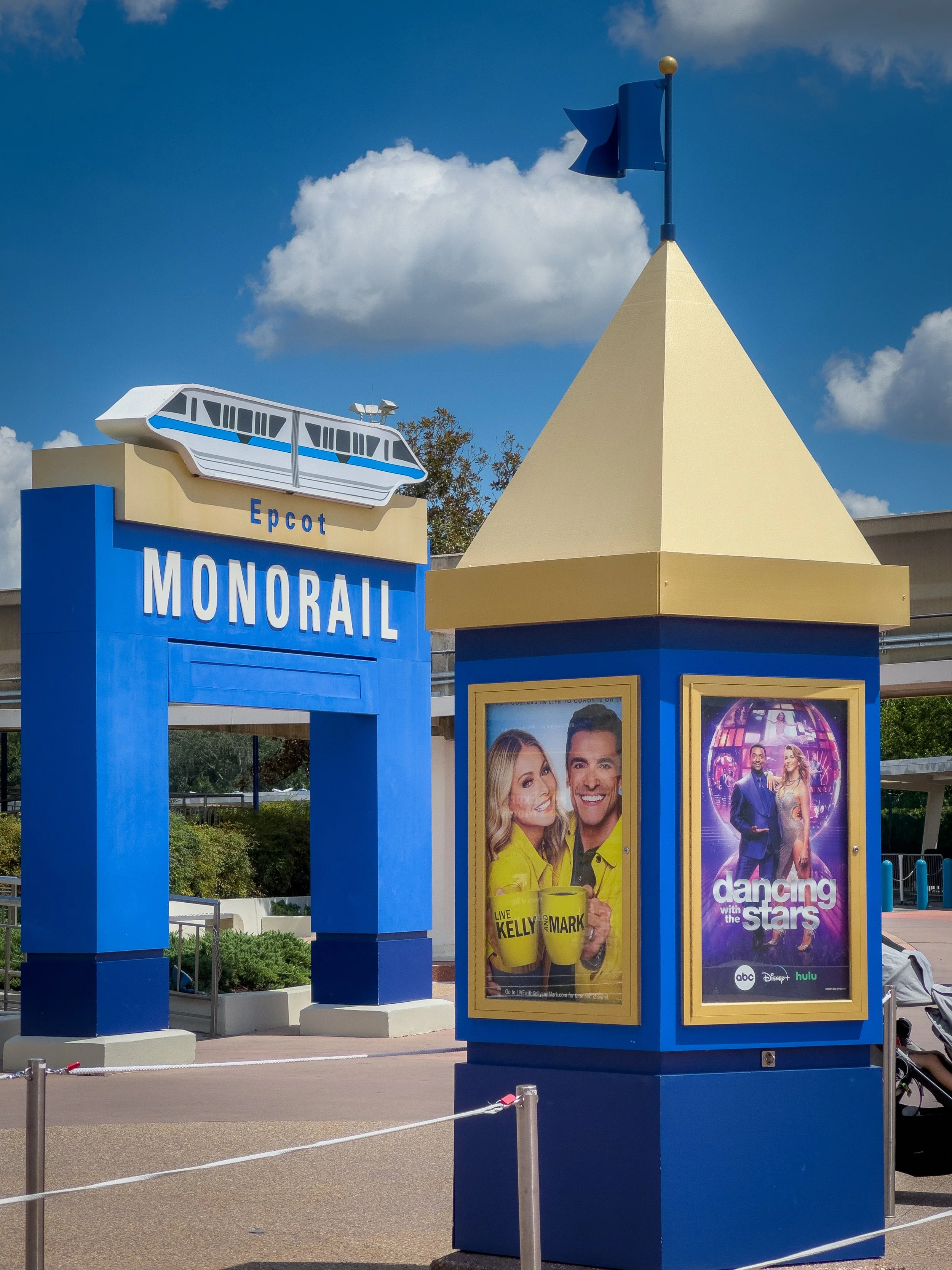 Production mechanicals for marketing at Disney parks