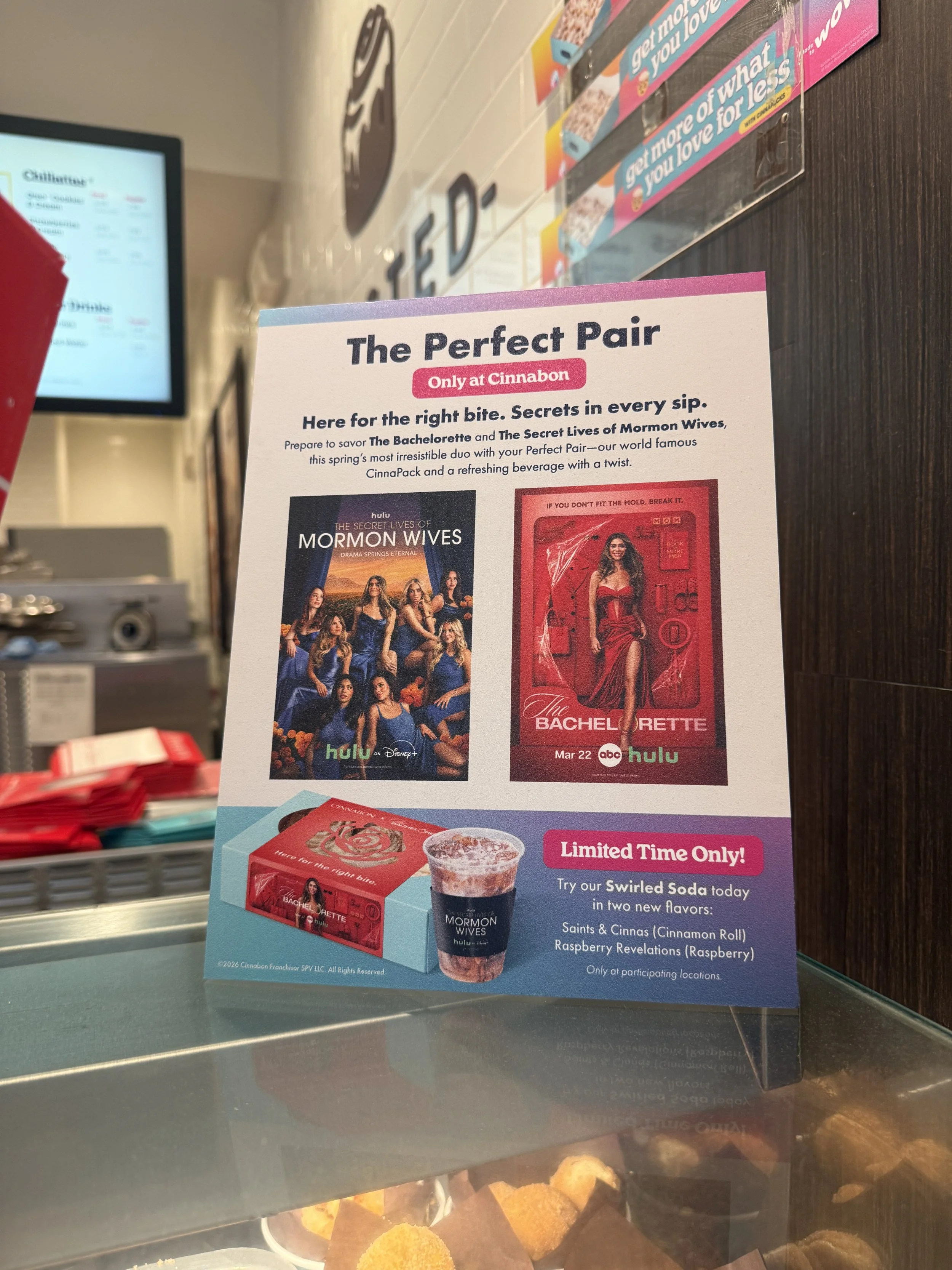Print signage for partnership