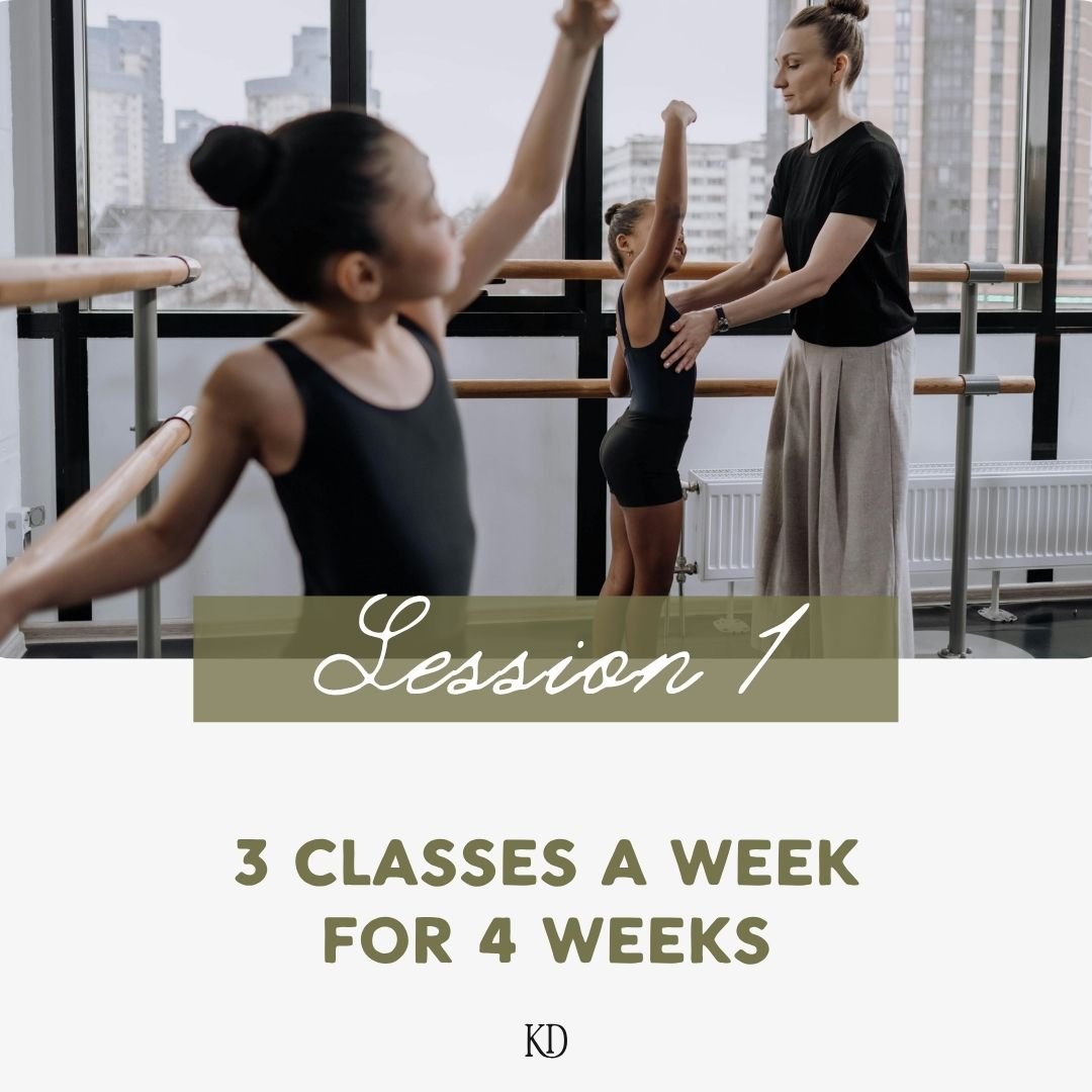 3 Classes/Week • Session 1 (Aug. 16–Sept. 12)