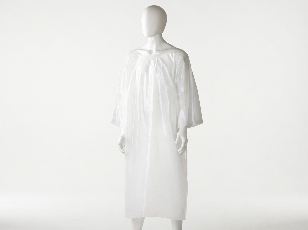 Polyethylene Splash Jacket - White, 800mm x 1300mm x 30mu (200 per Box)