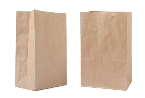 Large Check-Out SOS Block Bottom Bag - 250 per pack
