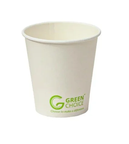 Green Choice Single Wall Cup PLA - 6oz - Box of 1000