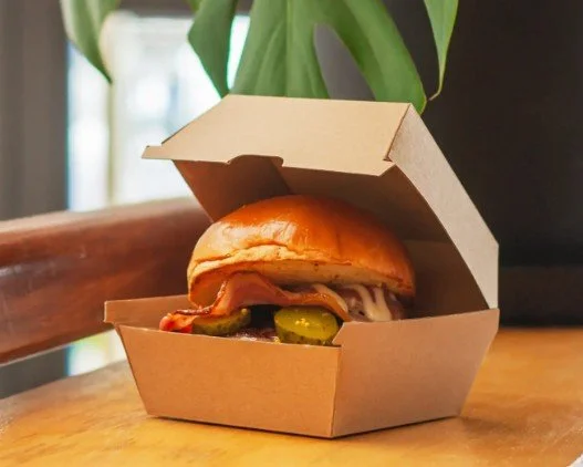 Corrugate Burger Box - 250 per box