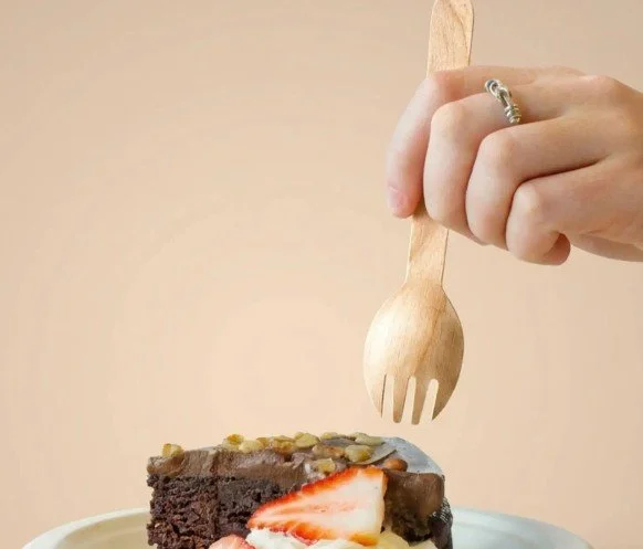 Wooden Cutlery Spork - 1000 per box
